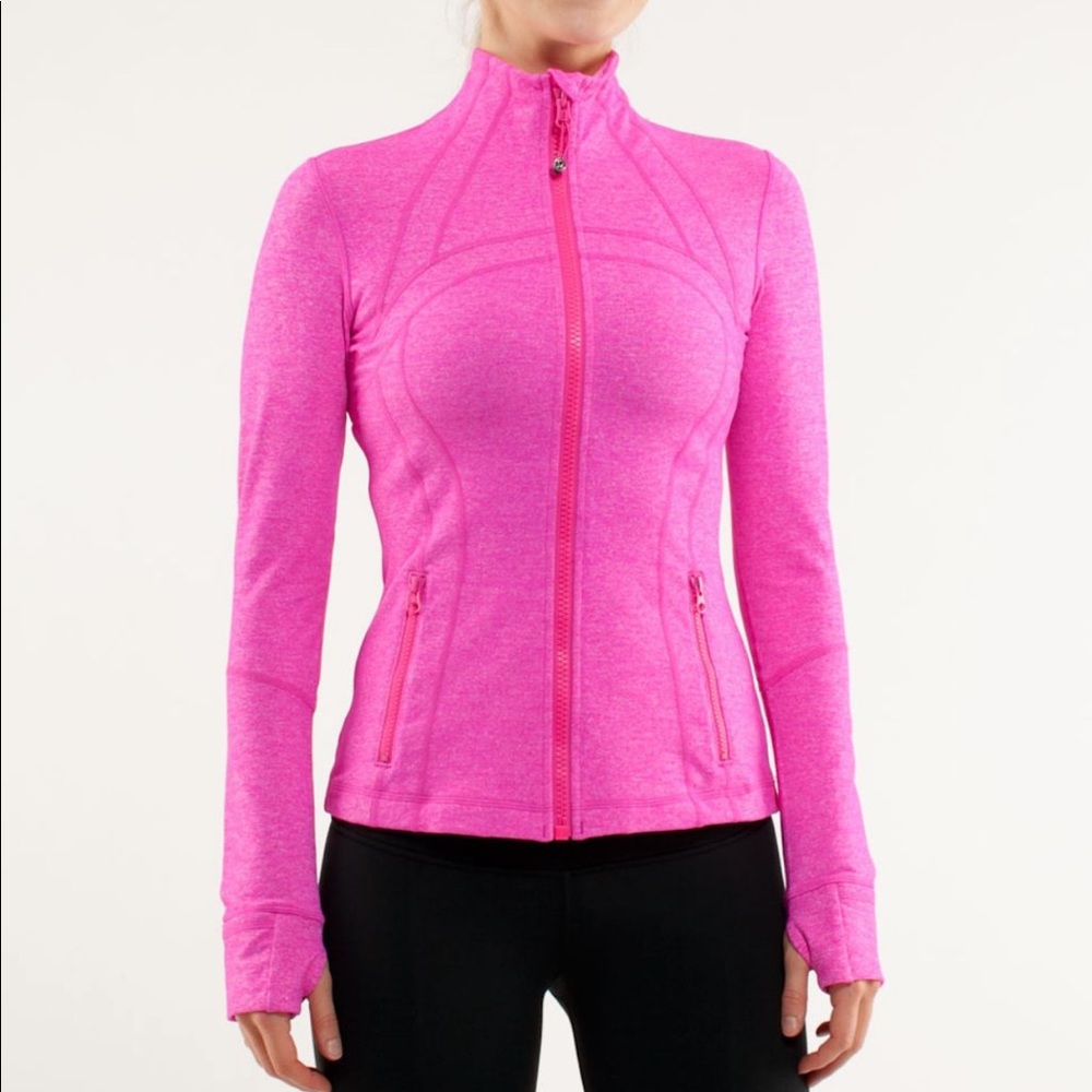 lululemon define jacket brushed pink